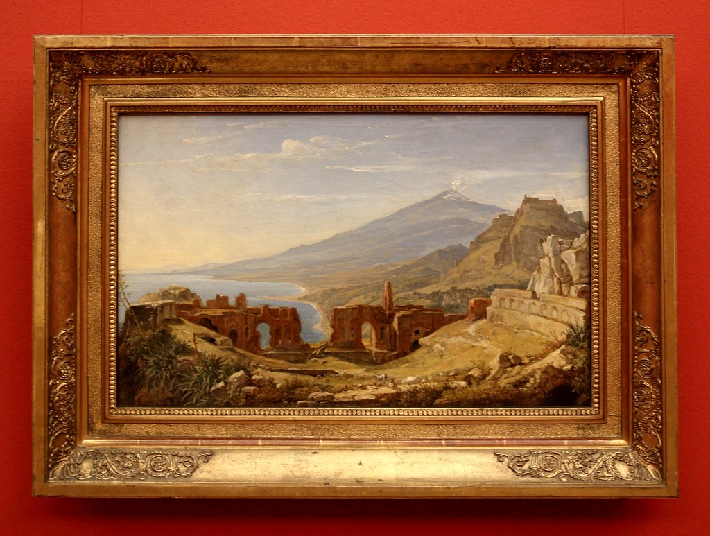 Fritz Ludwig Catel (1778-1856) - Das Theater von Taormina,… | Flickr