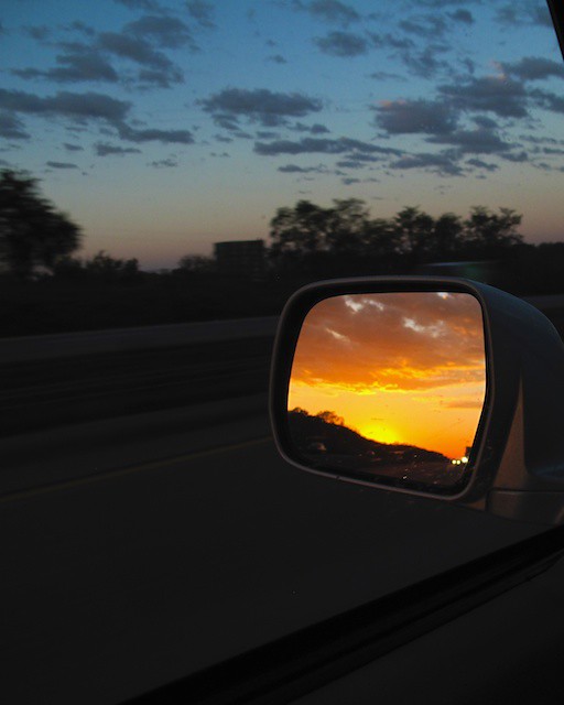 Rear View Sunrise