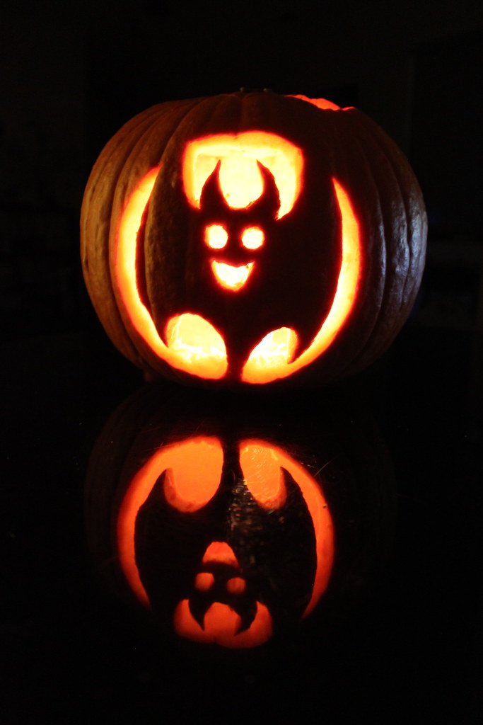 Bat Pumpkin | Matthew Davis | Flickr