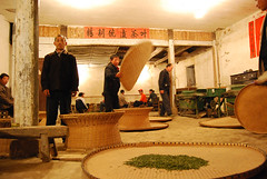 The Huo Shan Huang Ya tea factory