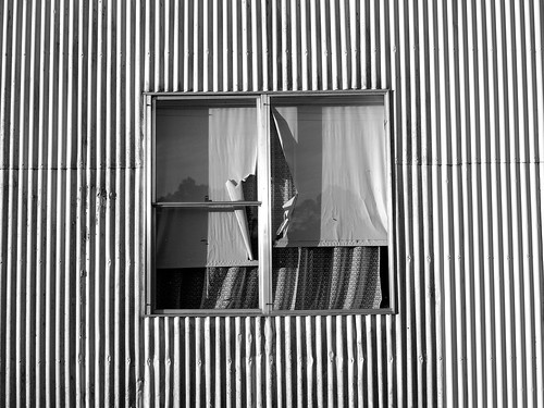 sunset shadow bw white black slr window wall iron russell australia olympus victoria peter blinds dunkeld corrugated e410