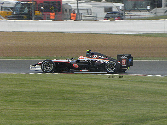 Luiz Razia in GP2 at the 2009 British Grand Prix