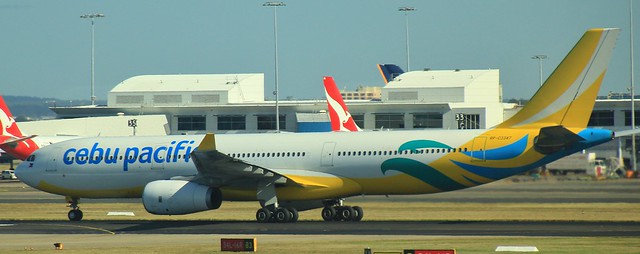 RP-C3347 | Cebu Pacific | 5J40 | SYD - MNL | Airbus A330-343 | Sydney Kingsford Smith Airport | (SYD/YSSY)