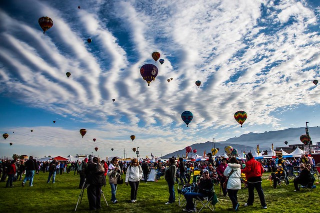 balloon fiesta sky