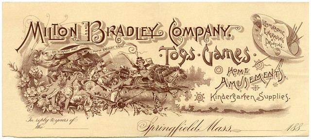 Milton Bradley Company, Toys, Games, 1880s