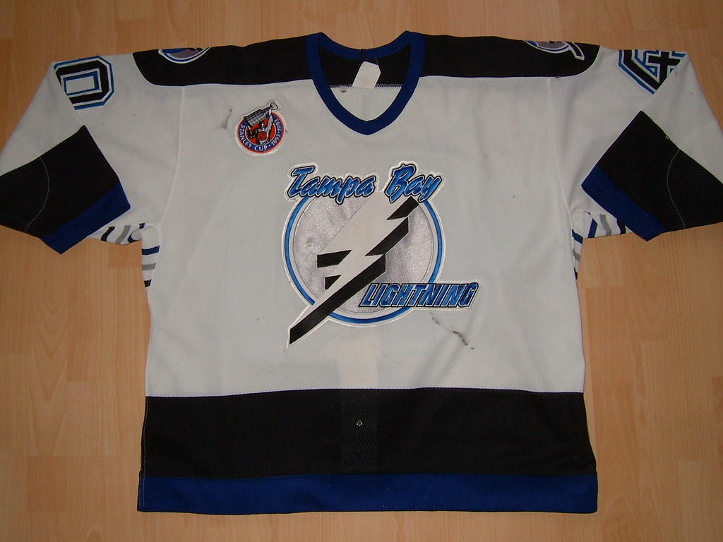 1992-1996 original Tampa bay lightning jersey, 90s lightning jersey  2XL,Tampa bay lightning ccm jersey,vintage lightning jersey