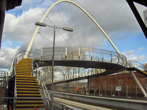 station footbridge ballymoney nir
