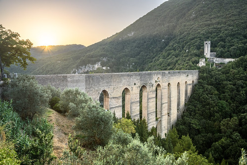Spoleto - Ponte dell Torri (13th Century AD)