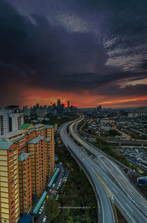 Sunset  |  KL City Skyline | by Nur Ismail Photography