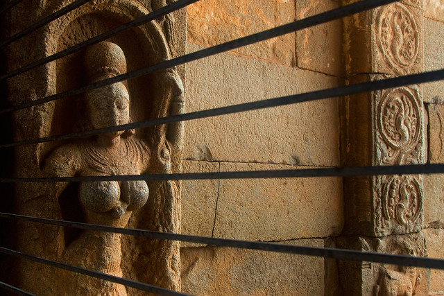Beauty Behind Bars | Krishna Temple, Hampi