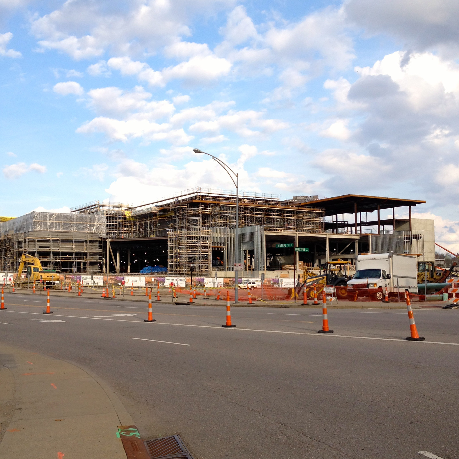 Horseshoe Casino Construction