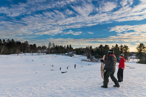 winter snow campus community dartmouth occompond