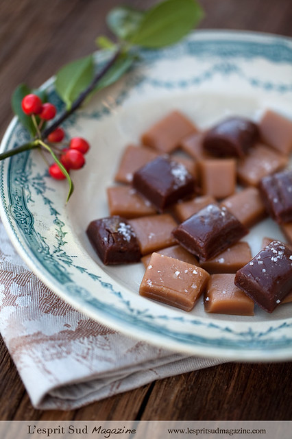 Homemade caramels -  {Chocolate & Butterscotch}