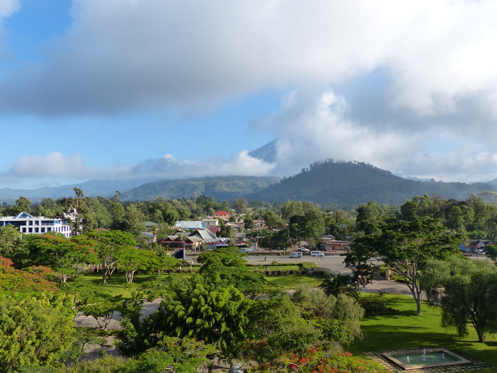 View from Mount Meru Hotel, Arusha