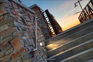 Bridge to Sunset HDR - Minnesota