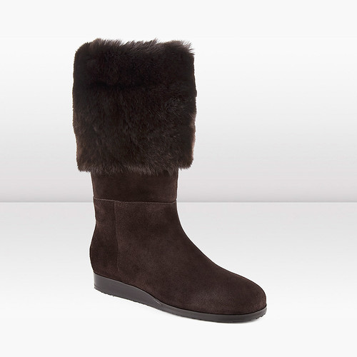 Flat Suede Boot | by zhang32