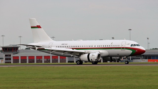 A4O-AJ Airbus A319-133CJ Oman Royal Flight