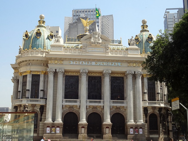 Municipal Theater. Rio de Janeiro, Brazil