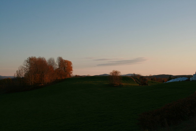 Woodbury, along the trail