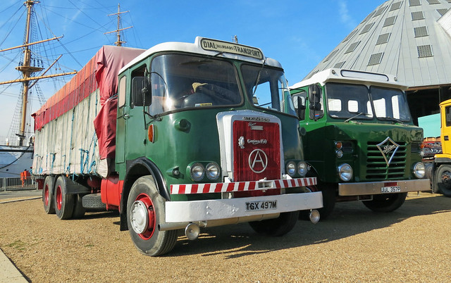 Atkinson Searcher and Foden S80 at Chatham