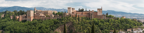 alhambra palace panorama miradorsannicolás albayzin el albaicín