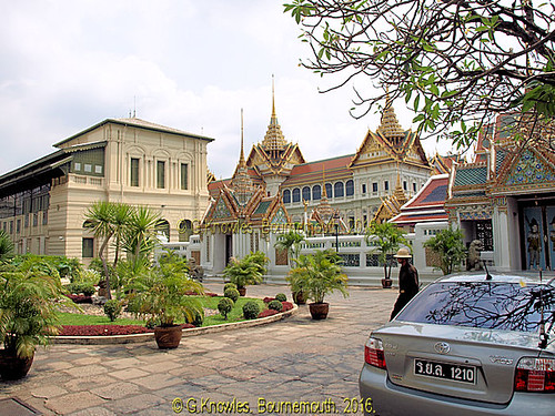 The Grand Palace, Na Phra Lan road, Phra Nakhon District, Bangkok, Thailand. | by samurai2565