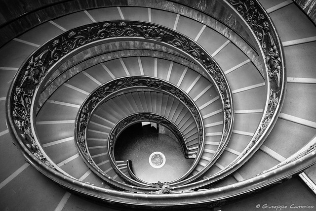 Vatican - Spiral Stairs