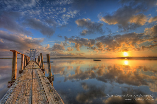 morning summer water clouds sunrise reflections landscape denmark boat jetty fineart raft fiord hdr highdynamicrange roskilde warmlight fineartphotography landskab calmwater smoothwater caughtinpixels jacobsurland