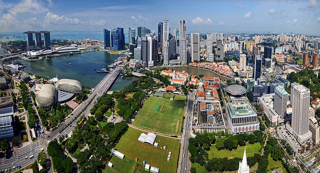 Marina Bay Singapore – Panorama...