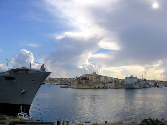 Royal Navy in Malta 21.11.2012