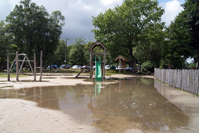 Wet playground