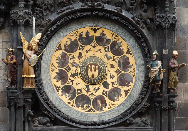 Praha, astronomical clock, calendar