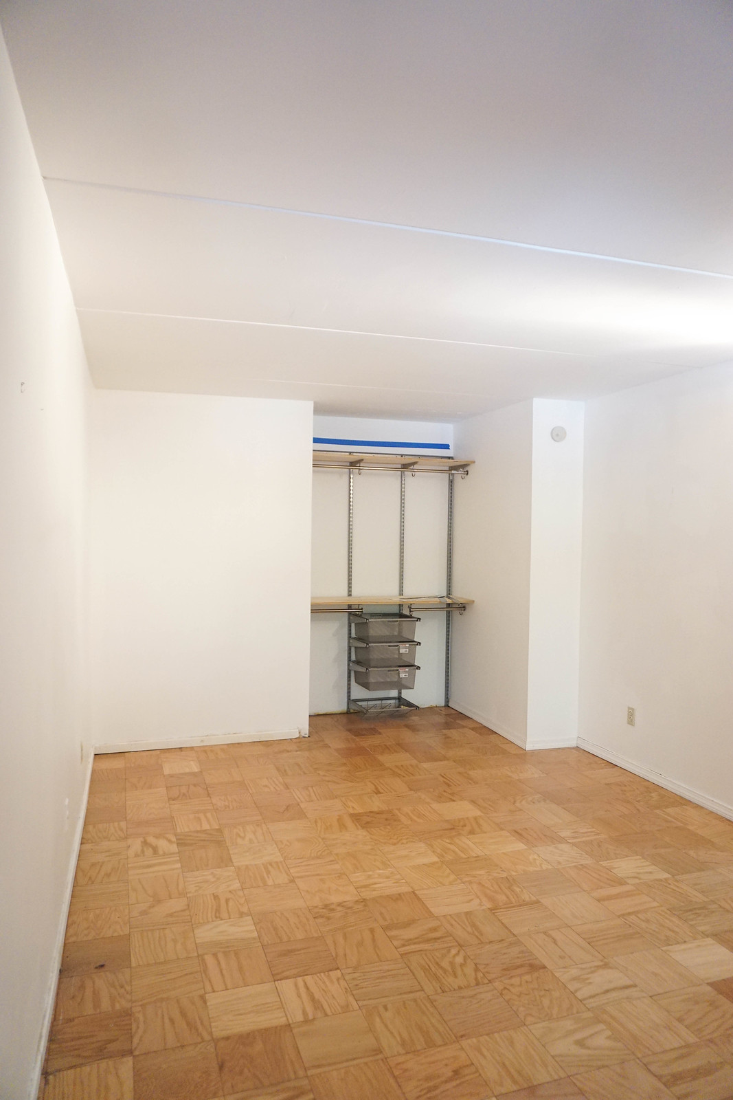 750 square foot New York Apartment Before Photos | Large Bedroom