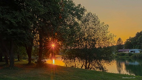 couchédesoleil sunset meuse lac