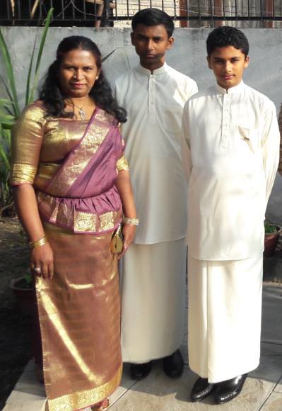 Denuwan Bandara wearing the National Dress of  Sri Lanka ශ්‍රී ලංකාවේ ජාතික ඇඳුම් National Dress - Sri Lanka