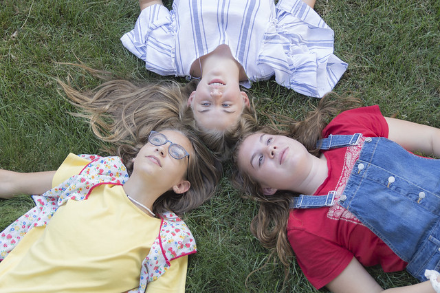 Girls in the Grass