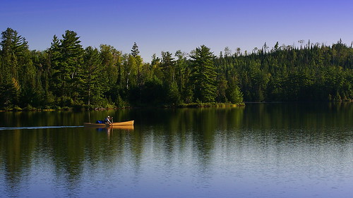 morning usa minnesota canoe boundarywaters birchlake