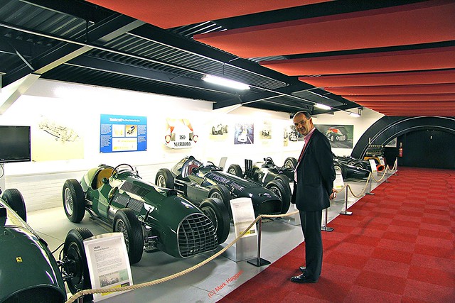 The Vanwall collection as part of The Donington Collection