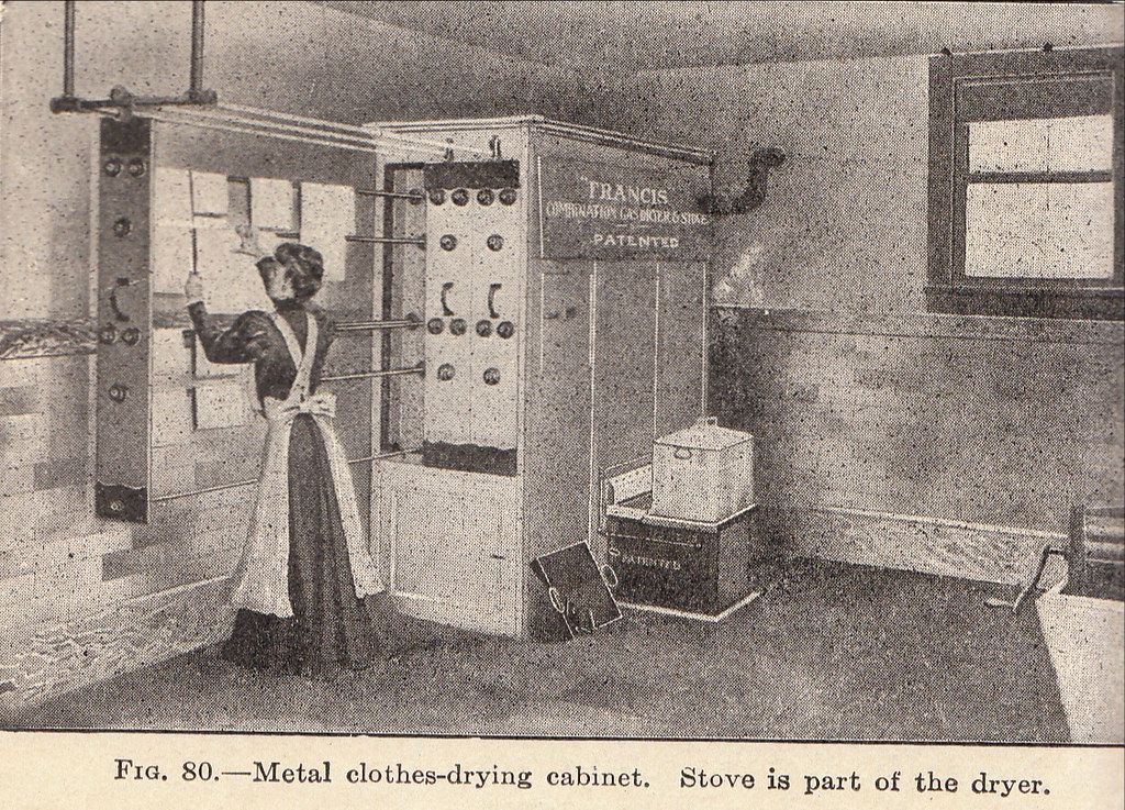 Metal Clothes Drying Cabinet From Housewifery 1919 Flickr