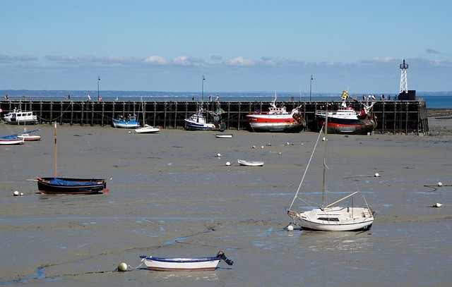 Cancale, port (low tide / marea baixa)