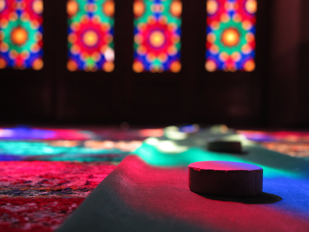 Winter Prayer Hall Masjed Nasir-al-Molk Mosque Shiraz Iran