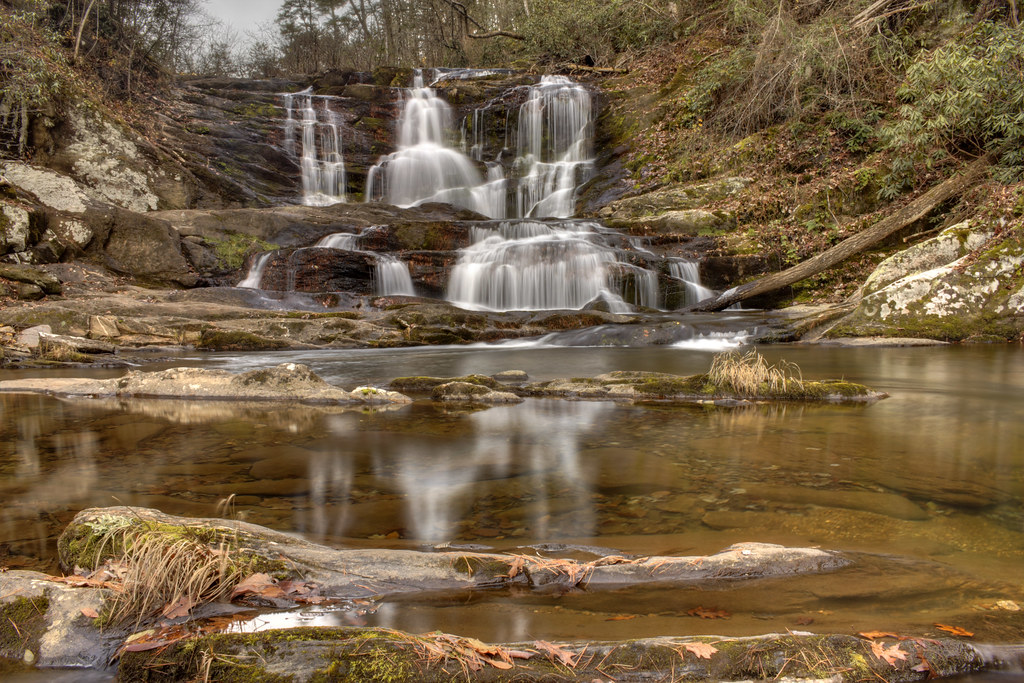 Conasauga Falls, Conasauga Creek, Cherokee National Forest, Monroe Co, TN