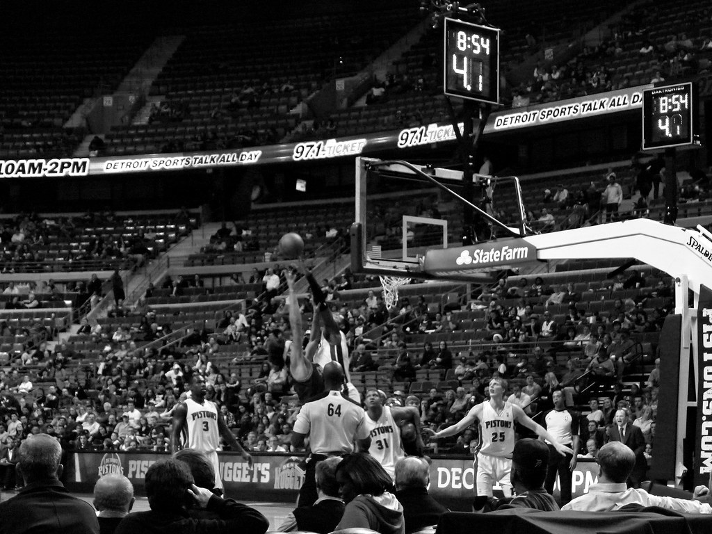Pistons vs Cavs picked up great seats first row lower leve… Flickr