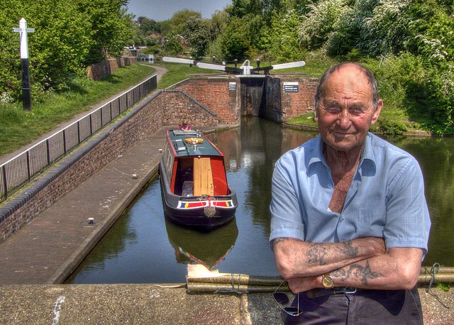 He used to be the Water Bailiff - Stourbridge Locks