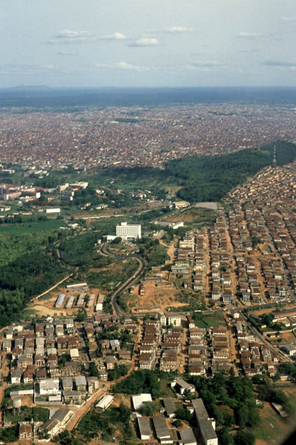 Aerial view of part of Ibadan
