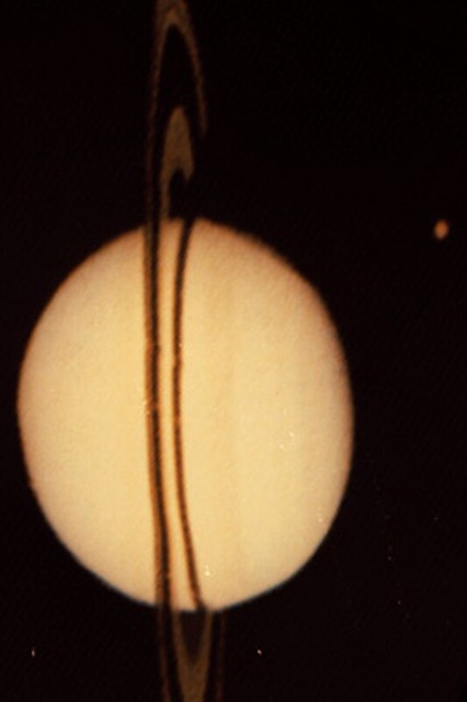 Historic Saturn Image Wallpaper