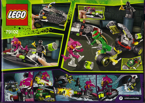 LEGO Teenage Mutant Ninja Turtles :: "Stealth Shell in Pursuit" ..box ii (( 2013 )) by tOkKa