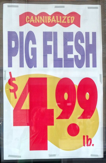 Cannibalized Pig Flesh