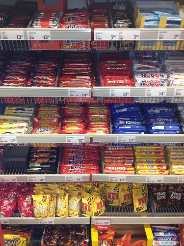 Norwegian candy bars | Lots of choices! | Like_the_Grand_Canyon | Flickr