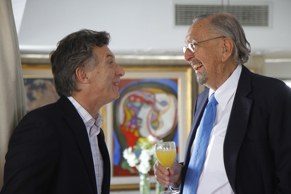 Mauricio Macri asistió a homenaje al arquitecto César Pelli